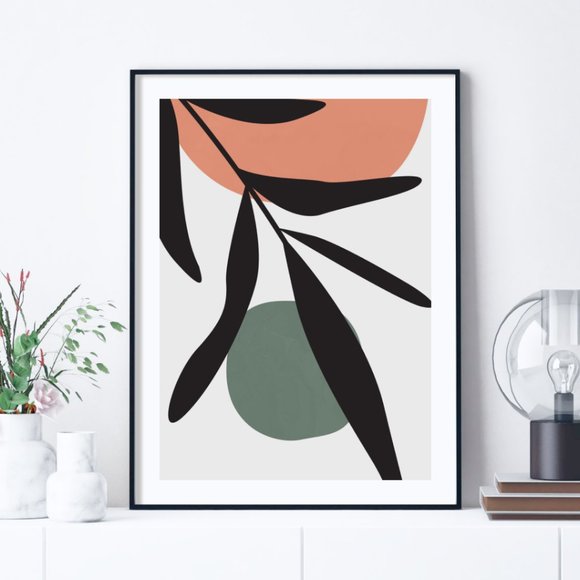 2/$35 Modern Minimalist Abstract Boho Wall Art Print Home Decor [No Frame] - Picture 3 of 6